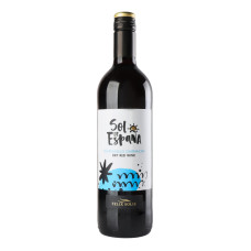 Вино 0.75л 12% червоне сухе Tempranillo Garnacha Sol de Espana пл