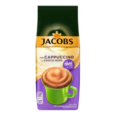 Напій кавовий розчинний зі смаком лісового горіха та какао Jacobs Cappuccino м/у 500г