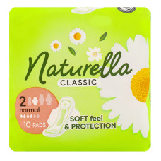 Прокладки гігієнічні ароматизовані Normal Classic Naturella 10шт
