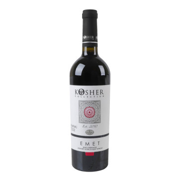 Вино 750мл 9.5-14% червоне напівсолодке Емет Kosher Collection пл