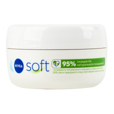 Крем для обличчя рук та тіла інтенсивний зволожуючий Soft Nivea 100мл