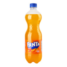 Напій безалкогольний сильногазований соковмісний на ароматизаторах Orange Fanta п/пл 750мл