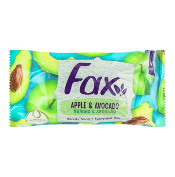 Мило туалетне Apple&Avocado Fax 60г