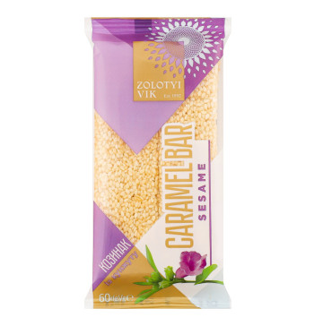 Козинак із кунжуту Caramel bar Zolotyi Vik м/у 60г