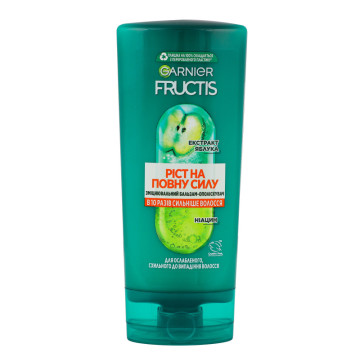 Бальзам-ополіскувач для волосся Ріст на повну силу Fructis Garnier 200мл