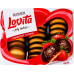 Печиво здобне з желейною начинкою Strawberry Lovita Jelly Cookies Roshen м/у 420г