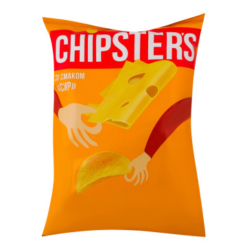 Чипси картопляні Сир Chipster's м/у 60г