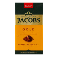 Кава натуральна смажена мелена Gold Jacobs м/у 250г