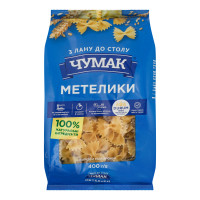 Вироби макаронні Метелики Чумак м/у 400г