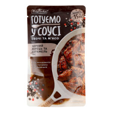 Соус Чорний перець та карамель Pripravka д/п 140г