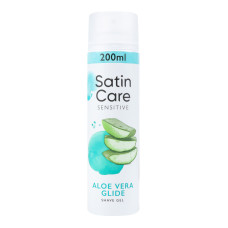 Гель для гоління Aloe Vera Glide Sensitive Satin Care 200мл