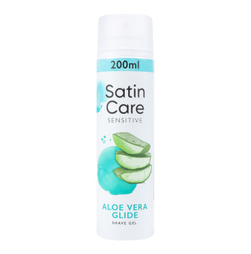 Гель для гоління Aloe Vera Glide Sensitive Satin Care 200мл