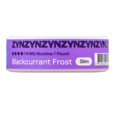 Подушечки нікотиновмісні безтютюнові ZYN Slim Blackcurrant frost 20х0.7г