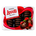 Печиво здобне з желейною начинкою Cocoa-cherry Lovita Jelly Cookies Roshen м/у 420г