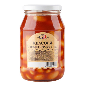 Квасоля у томатному соусі Grand Ragu с/б 460г