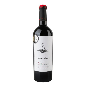 Вино 0.75л 12.4% червоне сухе Cabernet Leleka Wines пл