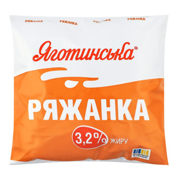 Ряжанка 3.2% Яготинська м/у 400г