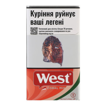 Сигарети з фільтром West Coral Mix 20шт