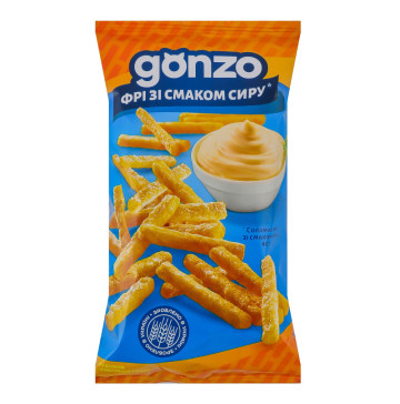 Соломка фрі зі смаком сиру Gonzo м/у 40г