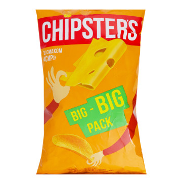 Чипси картопляні Сир Chipster's м/у 150г