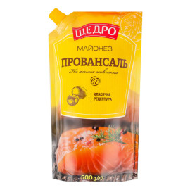 Майонез 67% Провансаль Щедро д/п 500г