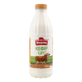 Кефір 1% Ферма п/пл 840г