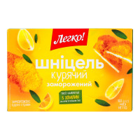 Шніцель курячий заморожений Легко! к/у 310г
