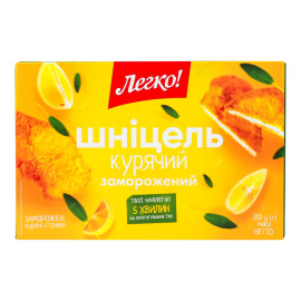 Шніцель курячий заморожений Легко! к/у 310г