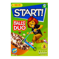 Сніданки сухі зернові Кульки Duo Start! к/у 250г
