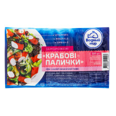Палички крабові заморожені Океанічні Водний світ в/у 220г