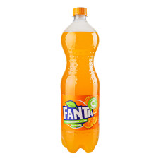 Напій безалкогольний сильногазований соковмісний на ароматизаторах Fanta з апельсиновим соком п/пл 1.25л