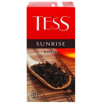 Чай чорний Sunrise Tess к/у 25х1.8г