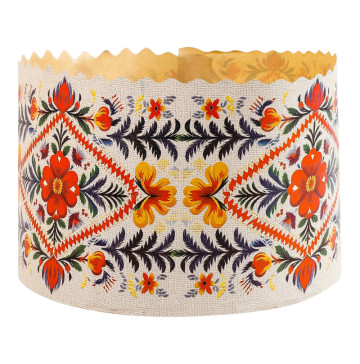 Форма для випікання для виробів з тіста паперова 130х85мм Вишиванка ТОВ РКСП 1шт