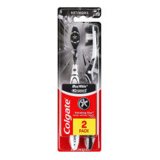 Щітка зубна Soft Max White Charcoal Colgate 2шт