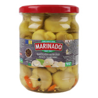 Шампіньйони мариновані цілі Marinado с/б 450г