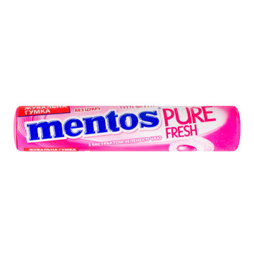 Гумка жувальна Тутті-фрутті Pure fresh Mentos м/у 15.75г