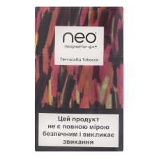 Виріб тютюновмісний для електричного нагрівання Neo Demi Terracotta Tobacco 20шт Виріб тютюновмісний для електричного нагрівання Neo Demi Terracotta Tobacco 20шт