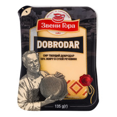 Сир 50% твердий Добродар Звени Гора лоток 135г Сир 50% твердий Добродар Звени Гора лоток 135г