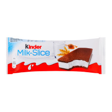Тістечко бісквітне з молочною начинкою Milk-slice Kinder м/у 28г