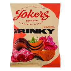 Грінки житньо-пшеничні Салямі Jokers м/у 80г