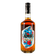 Напій алкогольний 0.7л 30% міцний на основі рому Spiced Lamb's пл