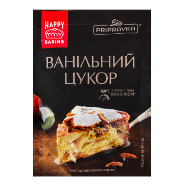 Цукор ванільний Pripravka м/у 10г Цукор ванільний Pripravka м/у 10г