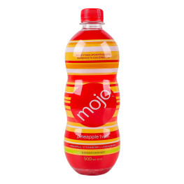 Напій безалкогольний сильногазований соковмісний з соком ананасу Pineapple twist Mojo п/пл 0.5л