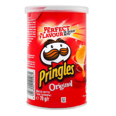 Чіпси картопляні Original Pringles тубус 70г