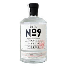 Горілка 700мл 40% Distil. №9 пл