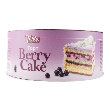 Торт бісквітний Berrу Cake Tarta к/у 450г