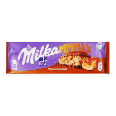 Шоколад молочный с воздушным рисом Peanut Caramel Milka м/у 276г