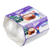 Шоколад фігурний молочний з кремовою молочною начинкою Snow balls Milka к/у 4x28г