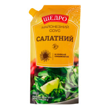 Соус майонезний 30% Салатний Щедро д/п 500г