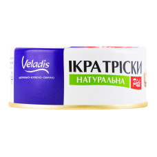 Ікра тріски натуральна Pate Veladis з/б 100г